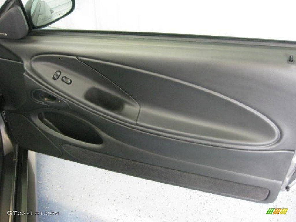 2001 Ford Mustang Cobra Coupe Dark Charcoal Door Panel Photo #83459180