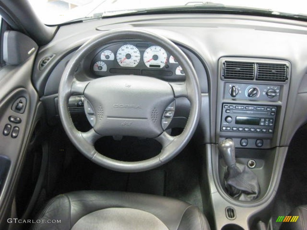 2001 Mustang Cobra Coupe - Mineral Grey Metallic / Dark Charcoal photo #15