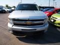 2011 Sheer Silver Metallic Chevrolet Silverado 1500 LTZ Crew Cab 4x4  photo #8