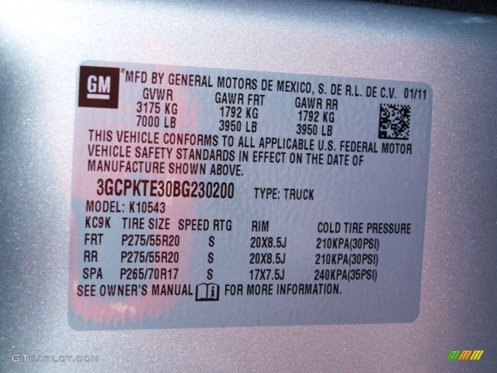 2011 Silverado 1500 LTZ Crew Cab 4x4 - Sheer Silver Metallic / Ebony photo #17