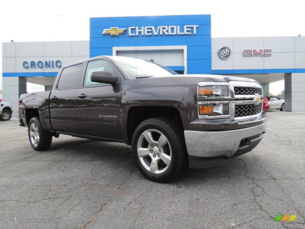 2014 Silverado 1500 LT Crew Cab 4x4 - Tungsten Metallic / Jet Black photo #1