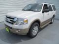 2013 White Platinum Tri-Coat Ford Expedition XLT  photo #7