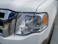 2013 White Platinum Tri-Coat Ford Expedition XLT  photo #9