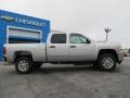 2014 Silver Ice Metallic Chevrolet Silverado 2500HD LT Crew Cab  photo #7