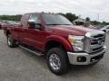 2013 Ruby Red Metallic Ford F250 Super Duty XLT SuperCab 4x4  photo #2