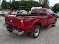 2013 Ruby Red Metallic Ford F250 Super Duty XLT SuperCab 4x4  photo #8