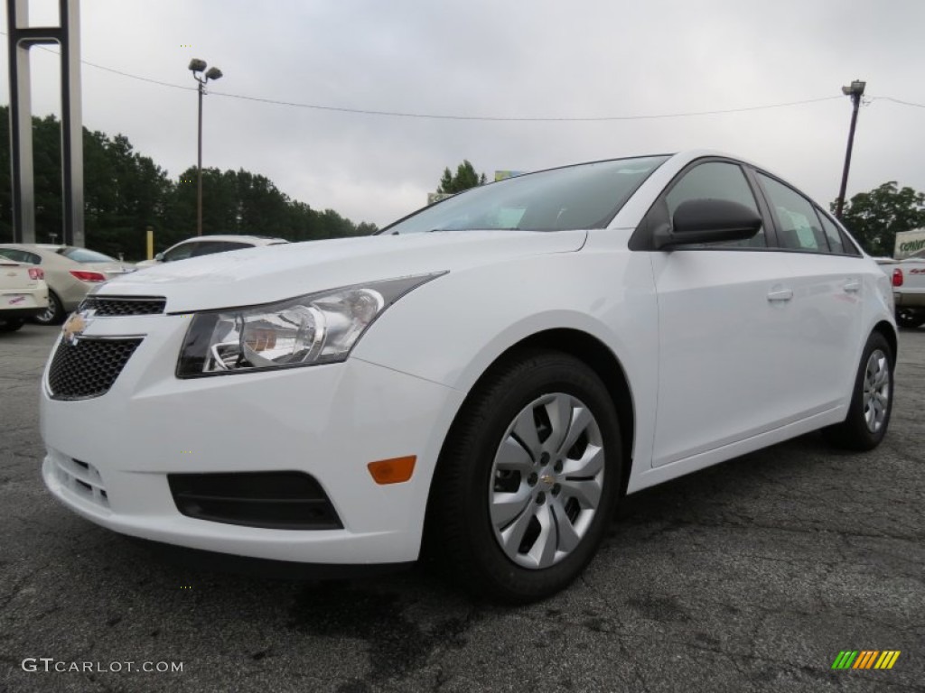Summit White 2014 Chevrolet Cruze LS Exterior Photo #83460813
