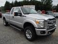 Ingot Silver Metallic - F250 Super Duty XLT SuperCab 4x4 Photo No. 2