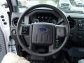 2013 Ford F250 Super Duty Steel Interior Steering Wheel Photo