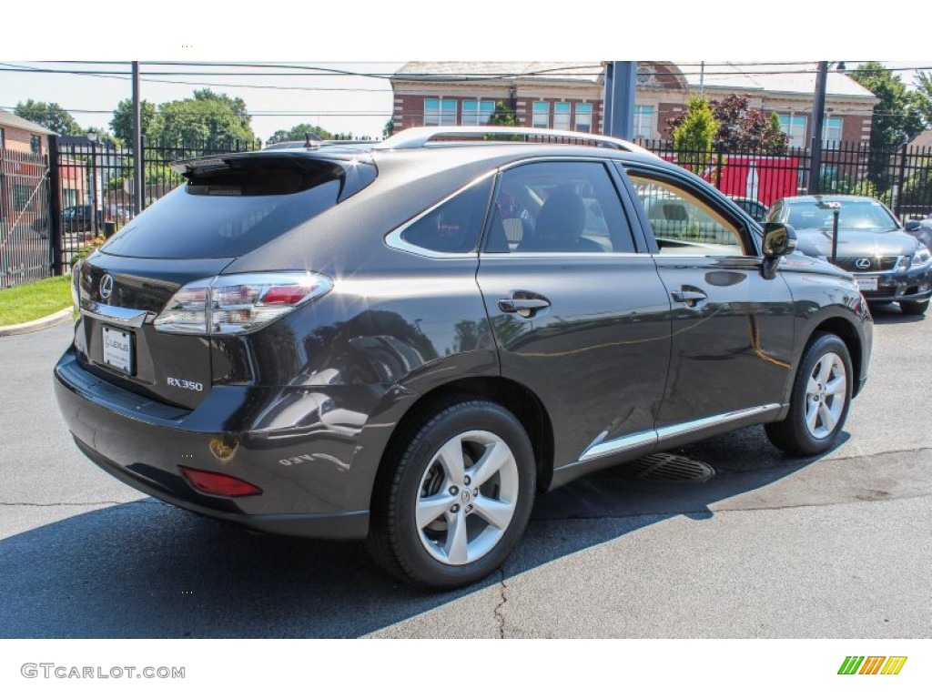 2010 RX 350 AWD - Truffle Brown Mica / Parchment/Brown Walnut photo #7