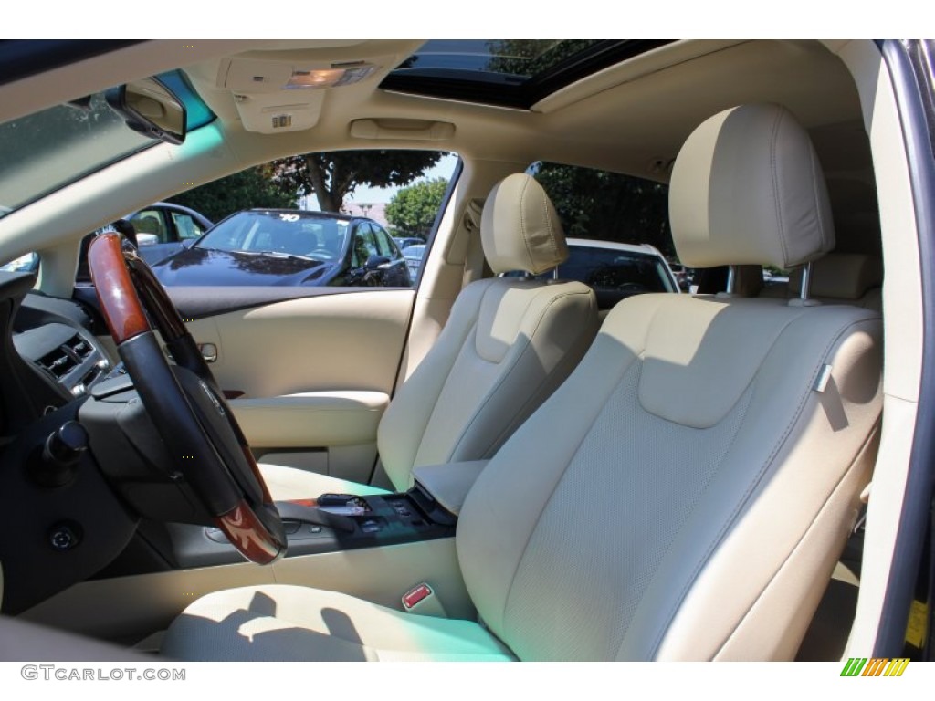 2010 RX 350 AWD - Truffle Brown Mica / Parchment/Brown Walnut photo #12