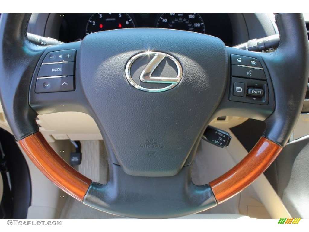 2010 RX 350 AWD - Truffle Brown Mica / Parchment/Brown Walnut photo #18