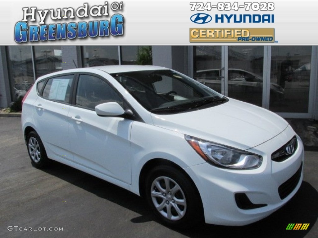 Century White Hyundai Accent