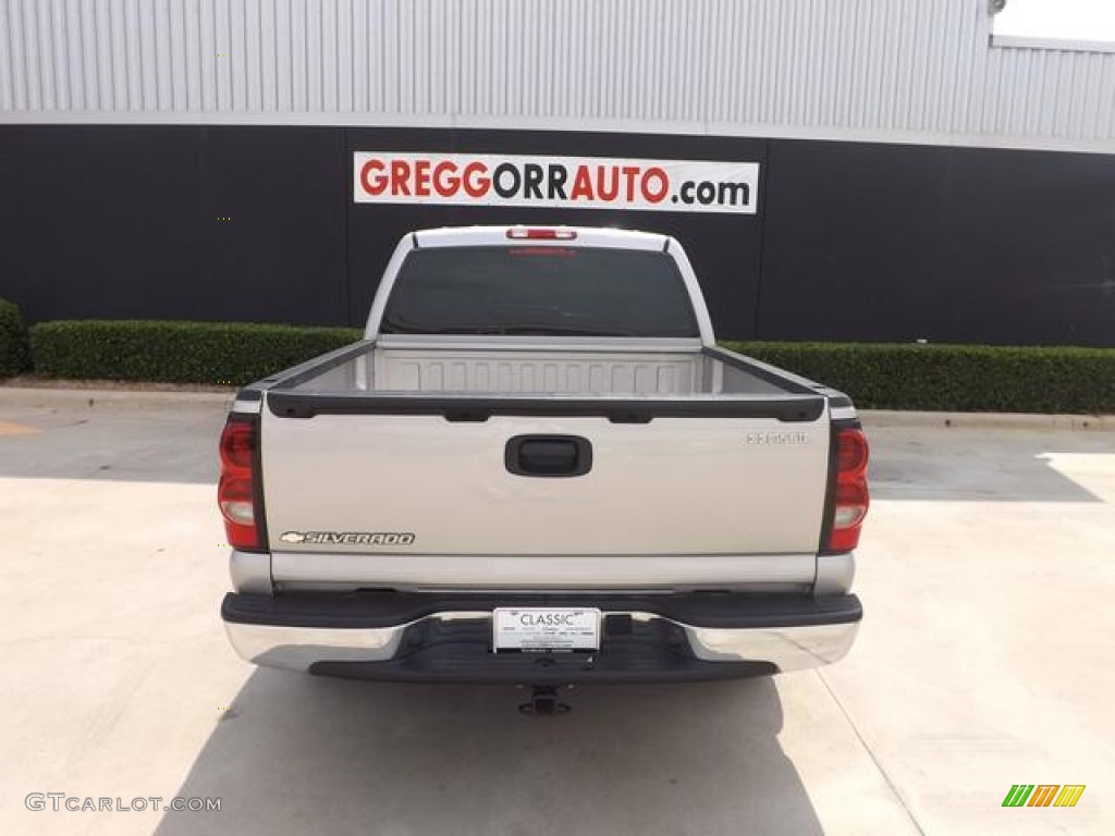 2006 Silverado 1500 LS Crew Cab - Silver Birch Metallic / Dark Charcoal photo #8