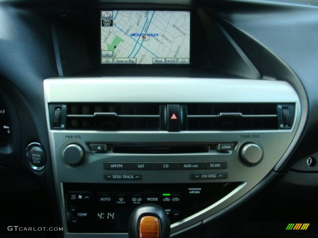2010 RX 350 AWD - Truffle Brown Mica / Black/Brown Walnut photo #17