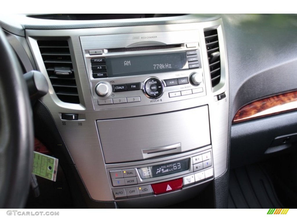 2011 Outback 2.5i Limited Wagon - Graphite Gray Metallic / Off Black photo #13