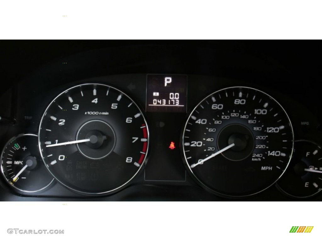 2011 Outback 2.5i Limited Wagon - Graphite Gray Metallic / Off Black photo #15