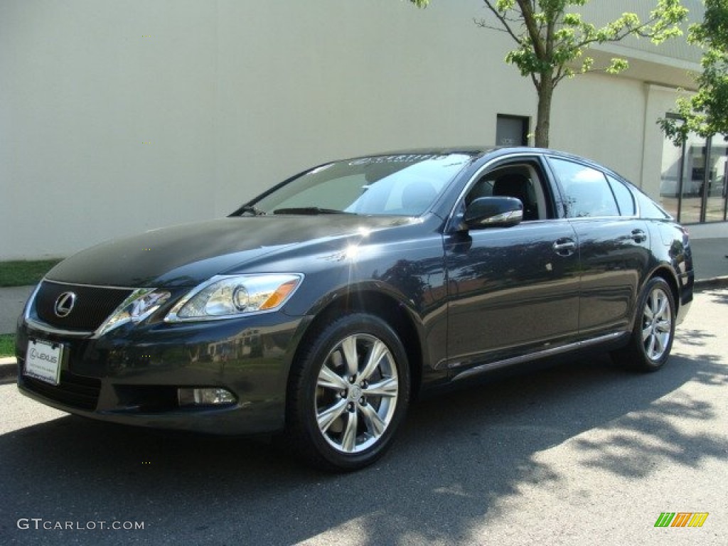 2010 GS 350 AWD - Smokey Granite Mica / Black photo #1