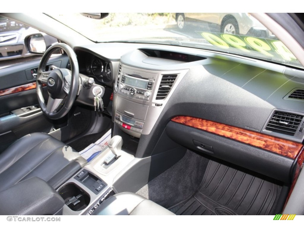 2011 Outback 2.5i Limited Wagon - Graphite Gray Metallic / Off Black photo #17