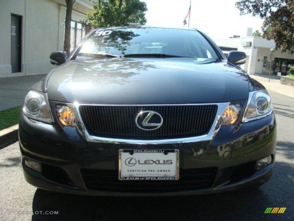 2010 GS 350 AWD - Smokey Granite Mica / Black photo #2