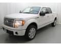 White Platinum Metallic Tri-Coat - F150 Platinum SuperCrew 4x4 Photo No. 15