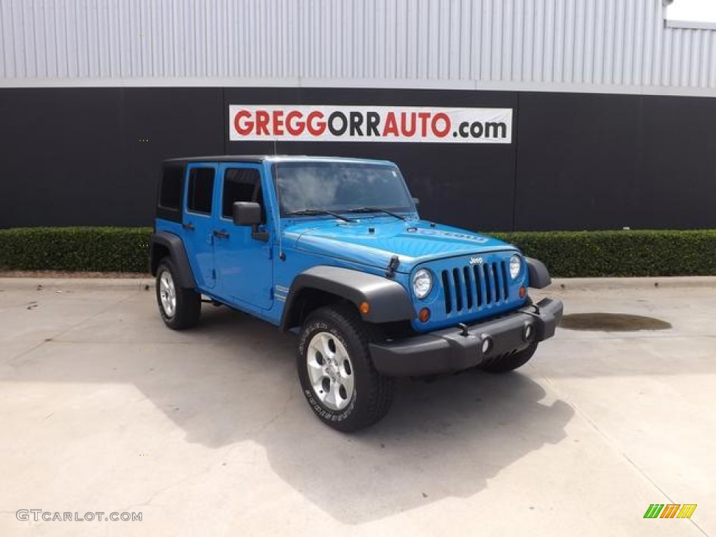 Cosmos Blue Jeep Wrangler Unlimited