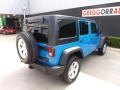 2012 Cosmos Blue Jeep Wrangler Unlimited Sport S 4x4  photo #3