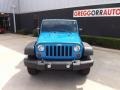2012 Cosmos Blue Jeep Wrangler Unlimited Sport S 4x4  photo #7