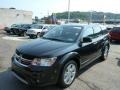 Brilliant Black Crystal Pearl 2013 Dodge Journey Crew