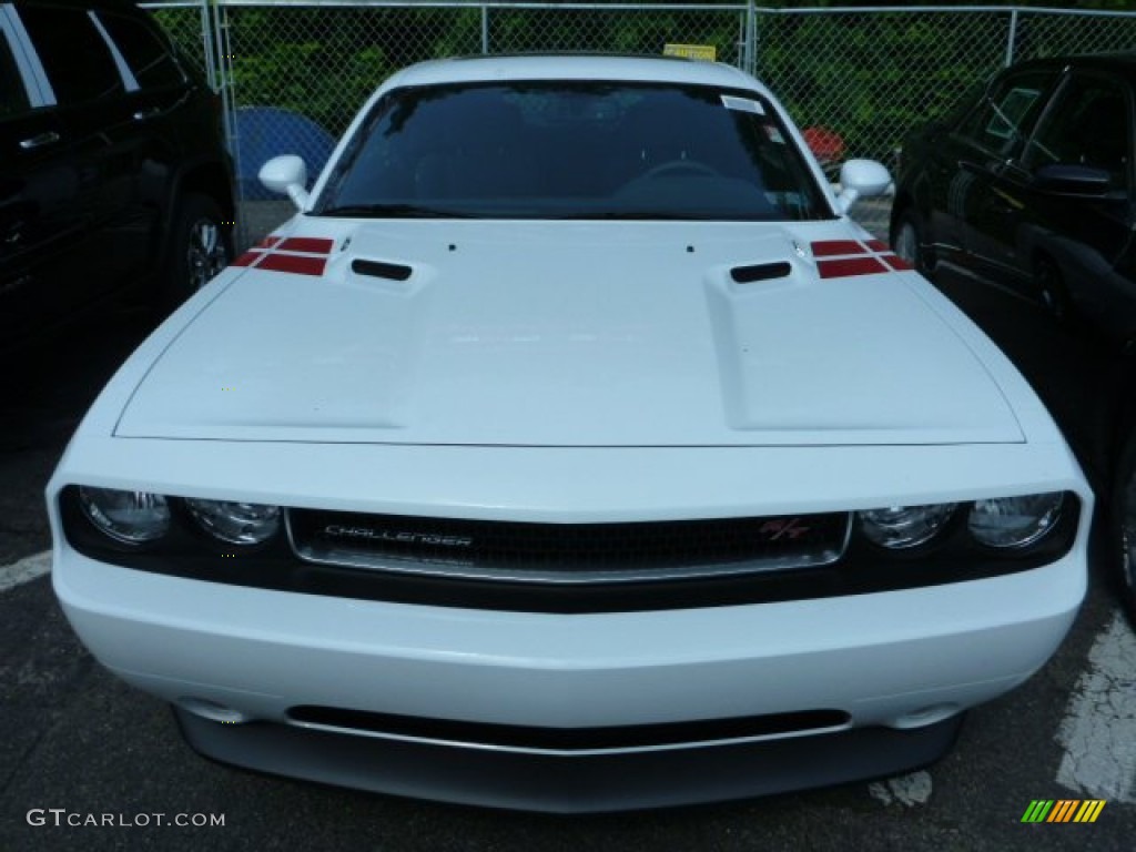 2013 Challenger R/T - Bright White / Dark Slate Gray photo #8