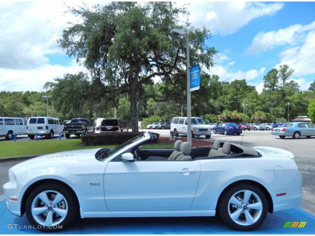 Oxford White 2014 Ford Mustang GT Convertible Exterior Photo #83469585