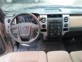 Pale Adobe 2012 Ford F150 XLT SuperCrew Dashboard