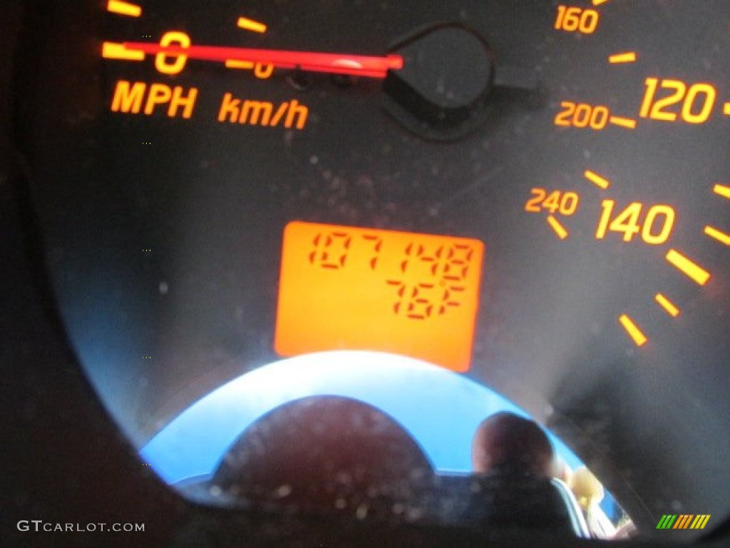 2002 Altima 2.5 SL - Opal Blue Metallic / Charcoal Black photo #20