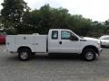 2013 Oxford White Ford F350 Super Duty XL SuperCab 4x4 Utility Truck  photo #5