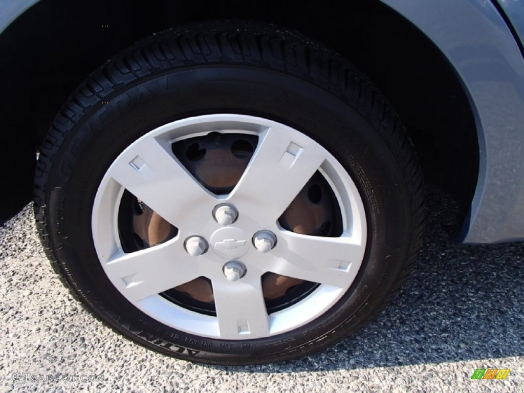 2007 Aveo LS Sedan - Icelandic Blue / Charcoal Black photo #8