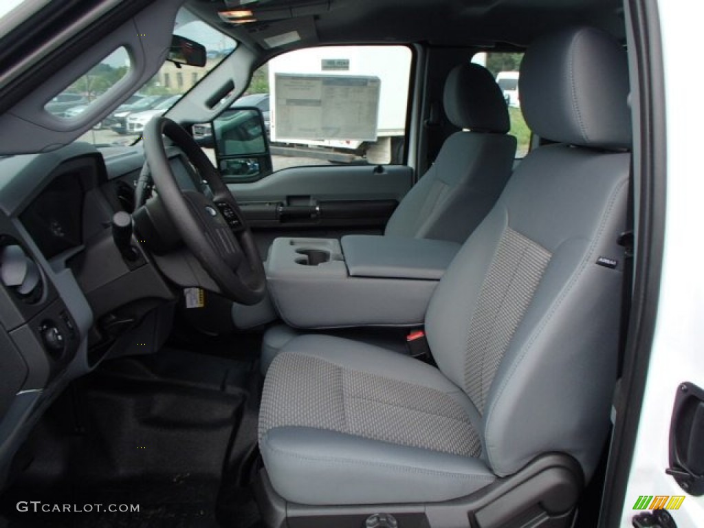 2013 Ford F350 Super Duty XL SuperCab 4x4 Utility Truck Front Seat Photos