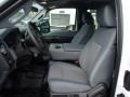 2013 Ford F350 Super Duty XL SuperCab 4x4 Utility Truck Front Seat