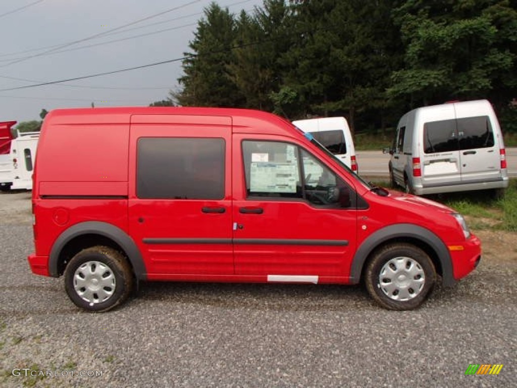 Race Red Ford Transit Connect