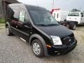 2013 Panther Black Metallic Ford Transit Connect XLT Van  photo #2