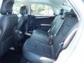 2013 Ford Fusion Charcoal Black Interior Rear Seat Photo
