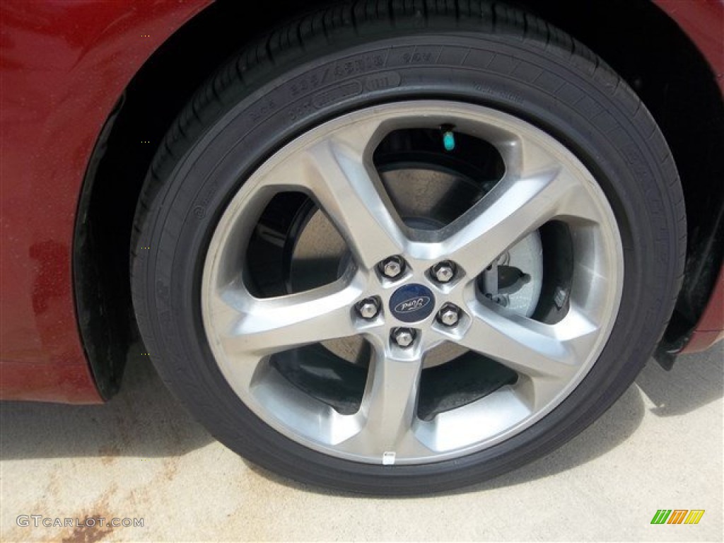 2013 Fusion Hybrid SE - Ruby Red Metallic / Charcoal Black photo #7