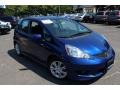 2009 Blue Sensation Pearl Honda Fit Sport  photo #3