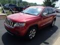 2011 Inferno Red Crystal Pearl Jeep Grand Cherokee Limited 4x4  photo #4