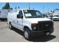 Oxford White 2010 Ford E Series Van E250 Cargo Extended