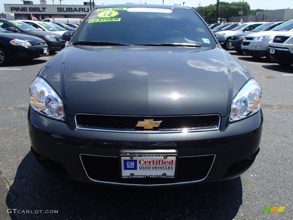 2012 Impala LTZ - Ashen Gray Metallic / Ebony photo #2