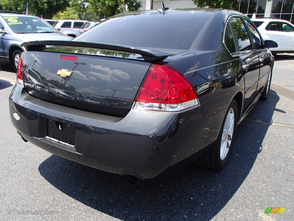 2012 Impala LTZ - Ashen Gray Metallic / Ebony photo #4