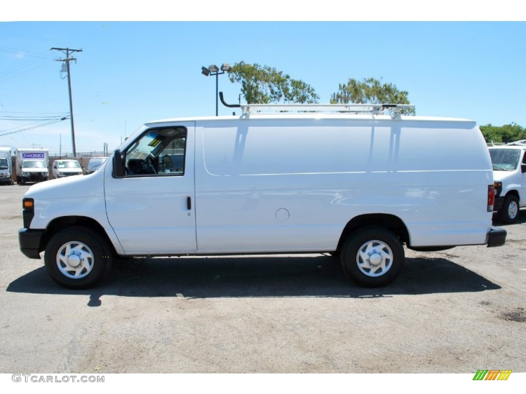 Oxford White 2010 Ford E Series Van E250 Cargo Extended Exterior Photo #83473959
