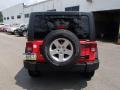 2013 Rock Lobster Red Jeep Wrangler Unlimited Sport S 4x4  photo #7