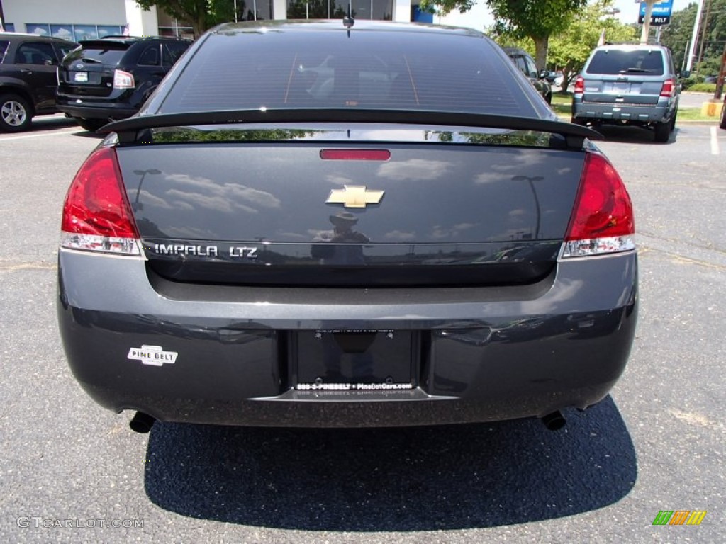 2012 Impala LTZ - Ashen Gray Metallic / Ebony photo #5
