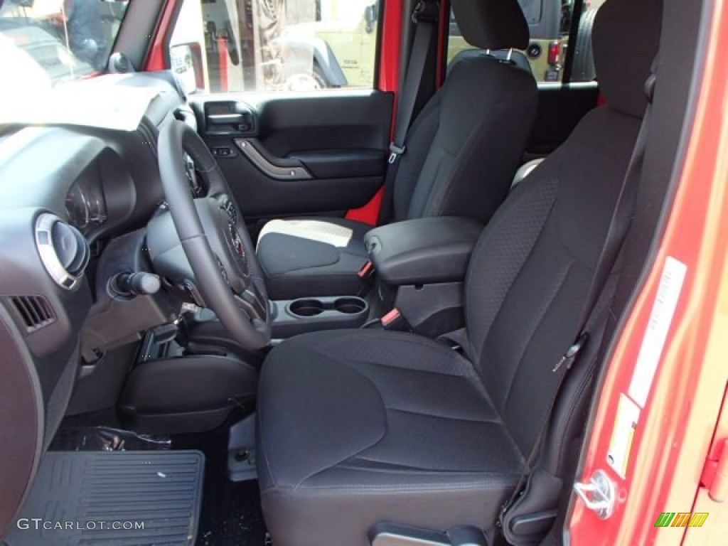 2013 Wrangler Unlimited Sport S 4x4 - Rock Lobster Red / Black photo #10